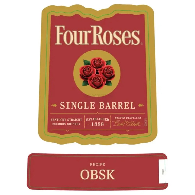 Four Roses OBSK Single Barrel Bourbon 122 Proof