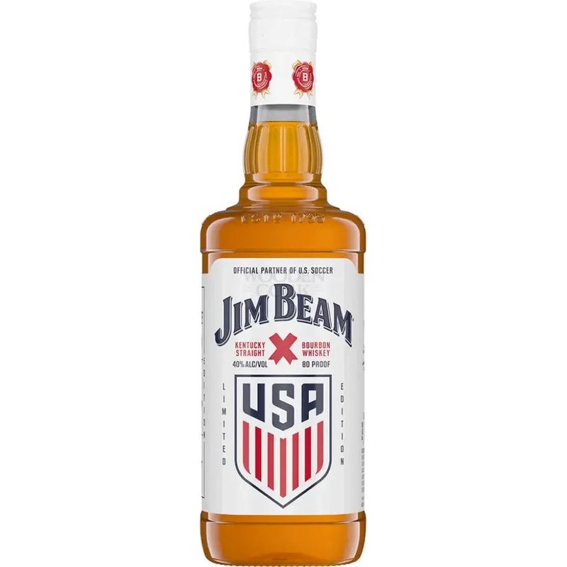Jim Beam US Soccer Federation Edition Kentucky Straight Bourbon 750ml