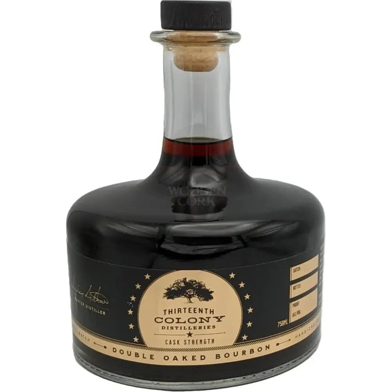 Thirteenth Colony Cask Strength Double Oaked Bourbon Batch 1 135.3 Proof