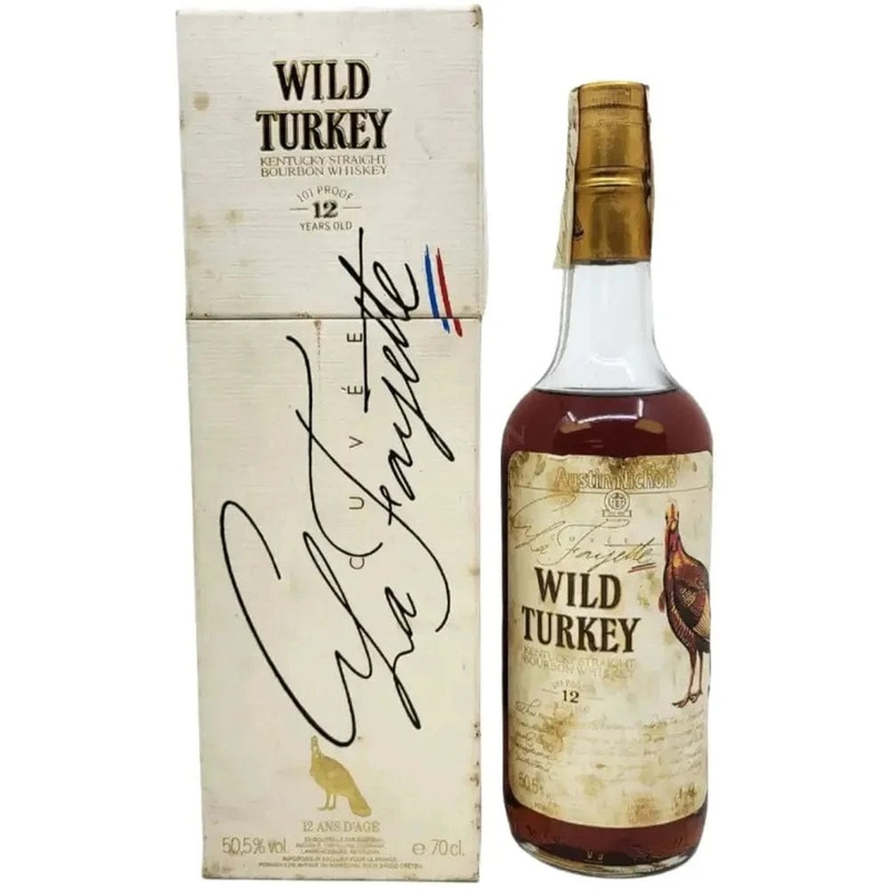 Wild Turkey 12 Year 101 Proof Cuve La Fayette French Release