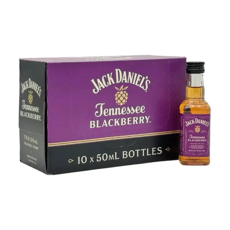 Jack Daniel’s Blackberry Shots 50ml 10 Pack