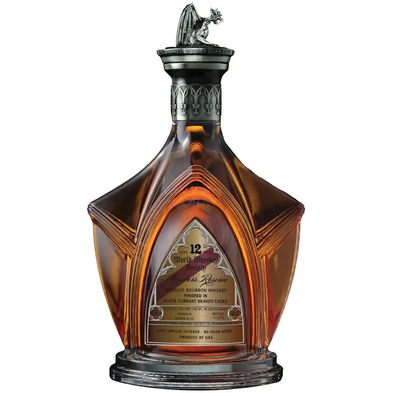 World Whiskey Society 12 Year Bourbon Finished in Black Current Brandy Cask