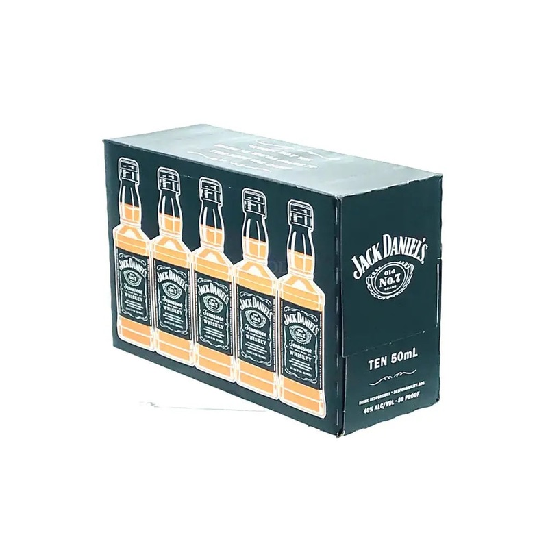 Jack Daniel’s Black Label Old No. 7 Tennessee Whisky 50ml 10 Pack