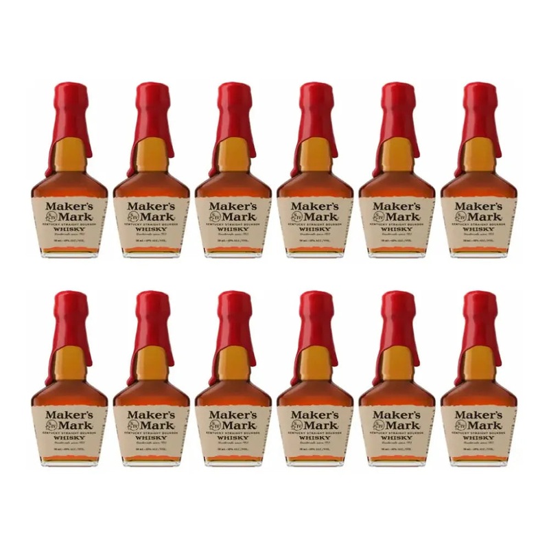 Maker’s Mark Bourbon Whisky 50ml 12 Pack