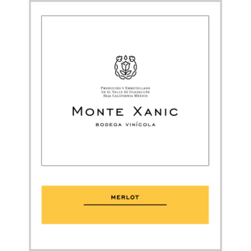 Monte Xanic Valle De Guadalupe Merlot 750ml