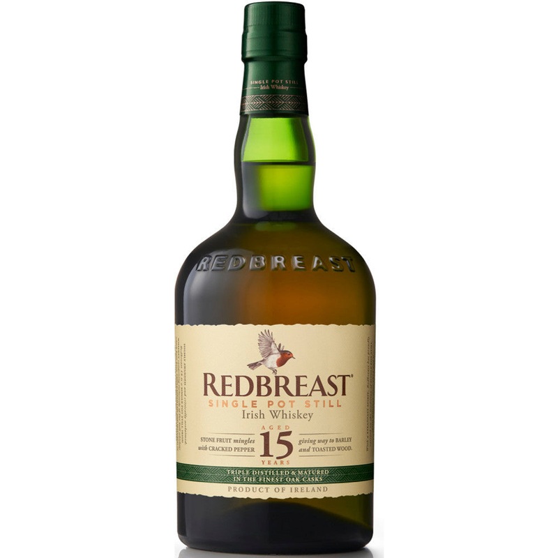 Redbreast 15 Year Old Irish Single Pot Still Whiskey