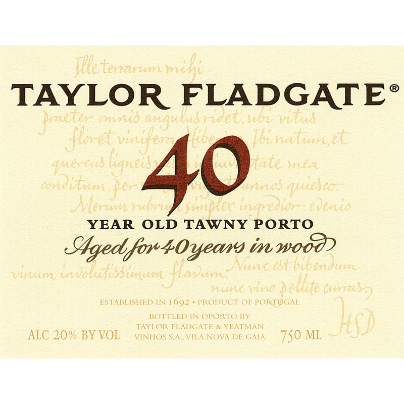 Taylor Fladgate Aged Tawny Port 40Yr 750ml