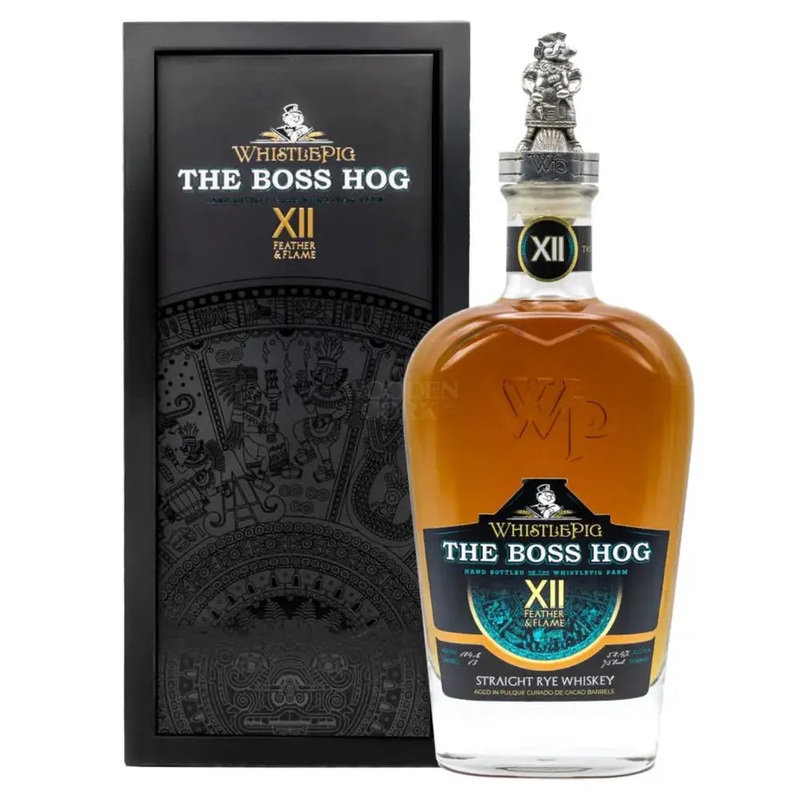 WhistlePig Boss Hog XII ‘Feather & Flame’ Straight Rye Whiskey 750ml