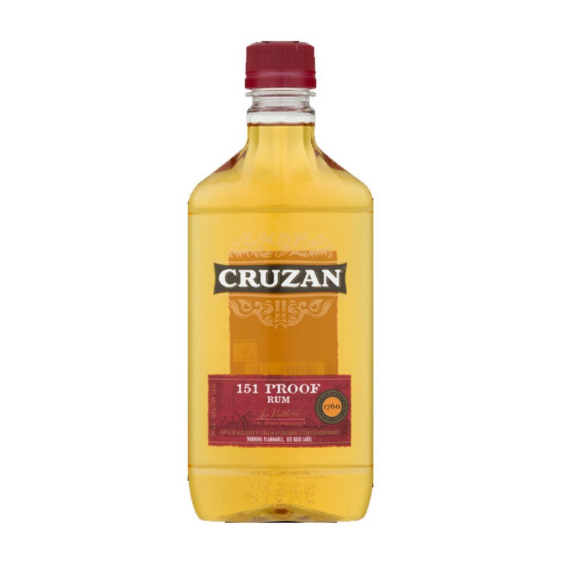 Cruzan 151 Proof Rum 375ml