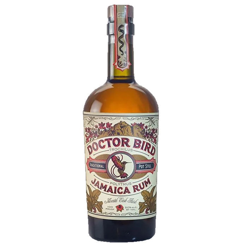 Two James Doctor Bird Jamaica Rum