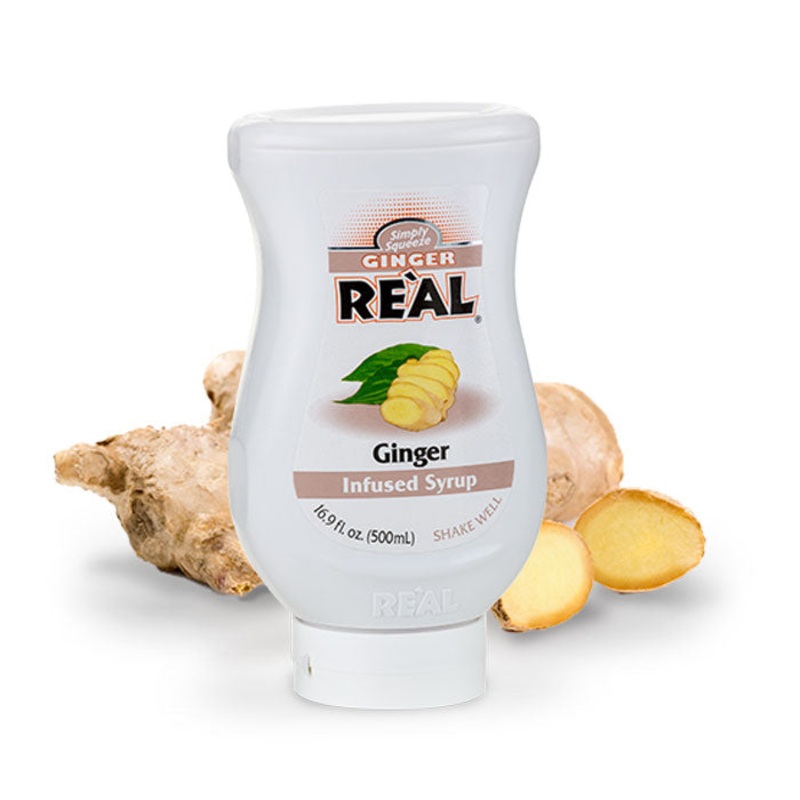 Real Ginger Infused Syrup 16.9 Fl Oz