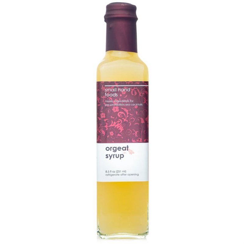 Small Hand Foods Orgeat Syrup 8.5 Oz