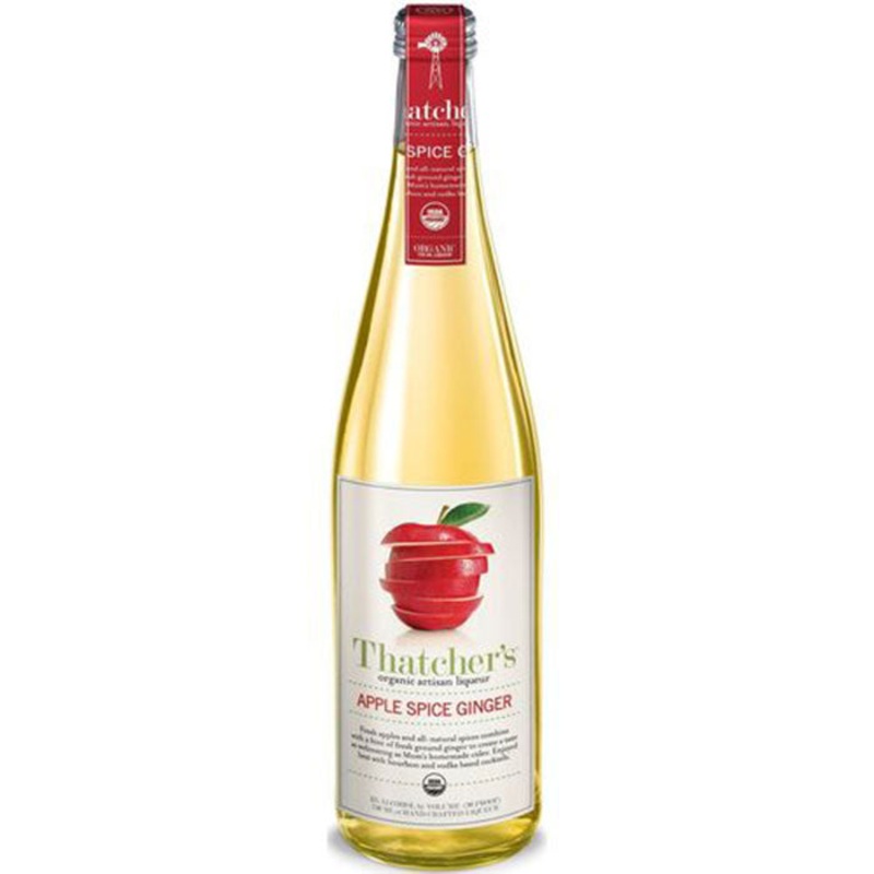 Thatcher’s Organic Artisan Apple Spice Ginger Liqueur