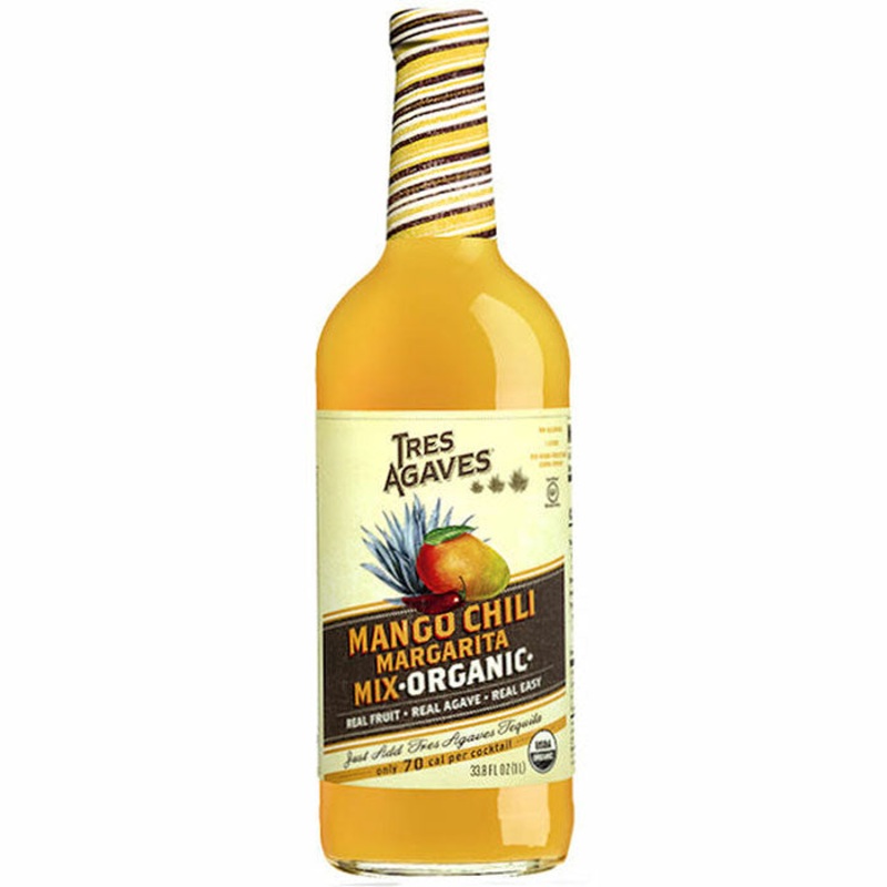 Tres Agaves Organic Mango Chili Margarita Mix 1L