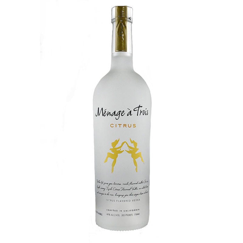 Menage A Trois Citrus Vodka