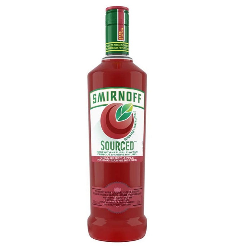 Smirnoff Sourced Cranberry Apple