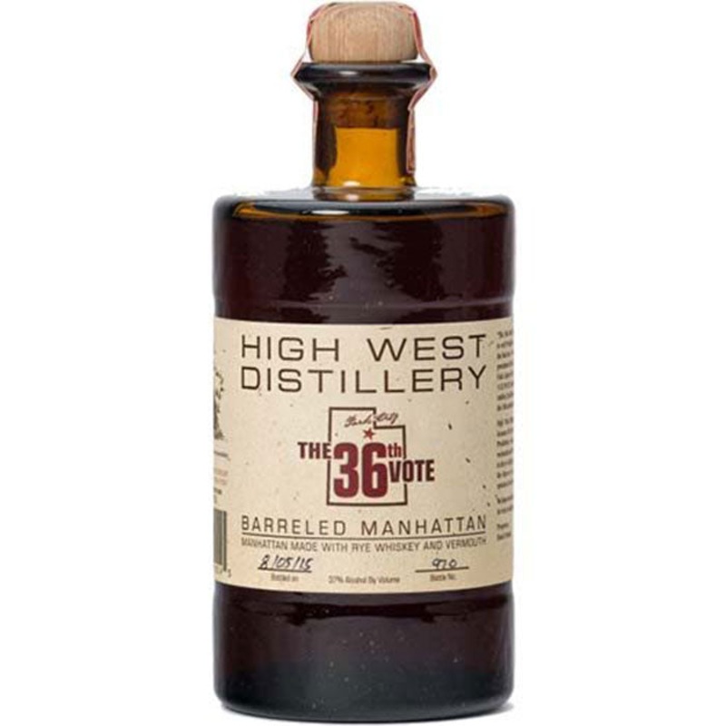 High West Distillery 36th Vote Barreled Manhattan