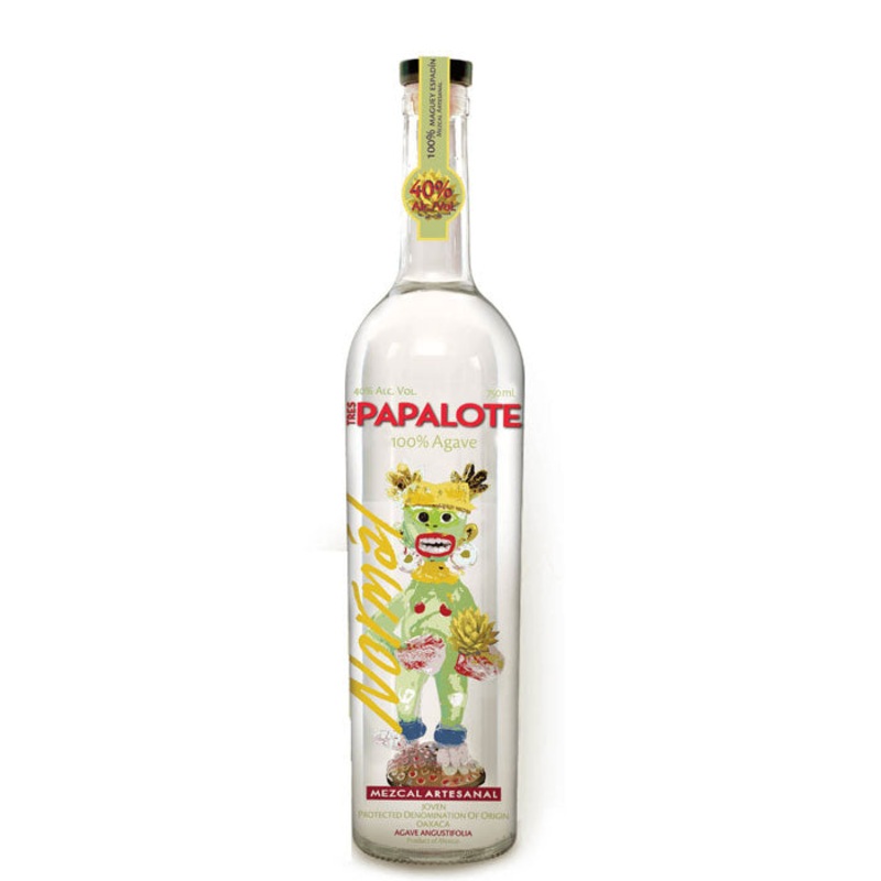Tres Papalote Artesanal Mezcal Joven