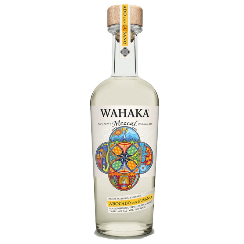 Wahaka Mezcal Abocado Con Gusano Reposado