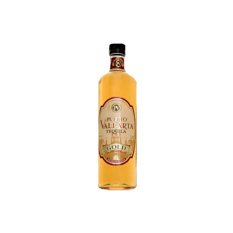Puerto Vallarta Tequila Gold Mini Bottle 50ml