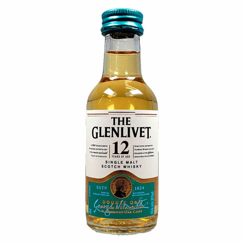 The Glenlivet 12 Year Mini Bottle 50ml