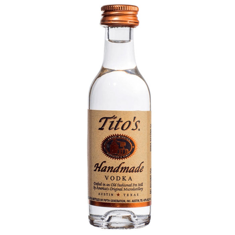 Tito’s Vodka Mini Bottle 50ml