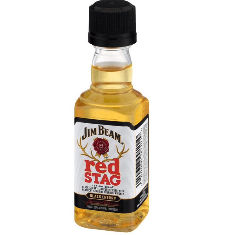 Jim Bean Red Stag Mini Bottle 50ml