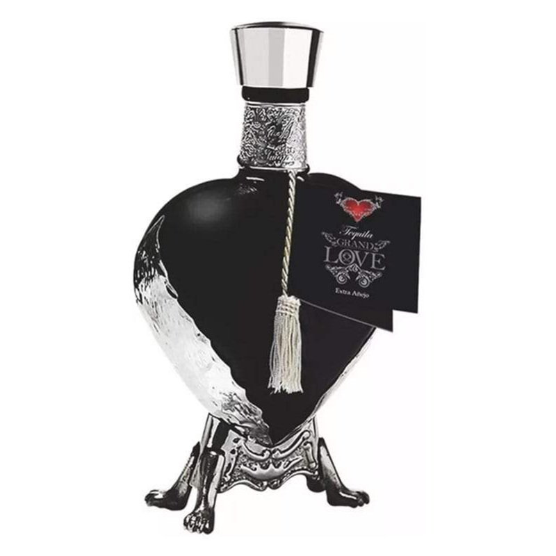 Grand Love Black Heart Extra Anejo Tequila