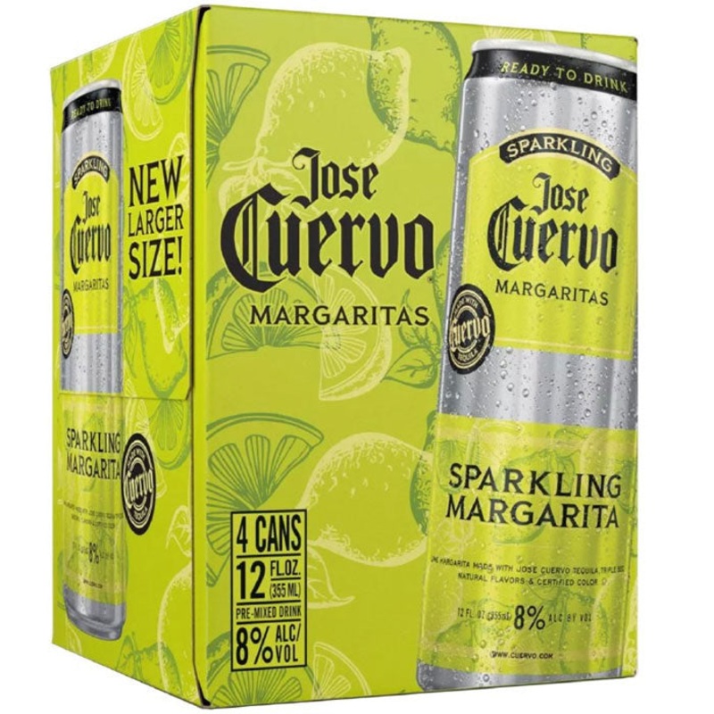 Jose Cuervo Sparkling Margarita 200ml 4pk