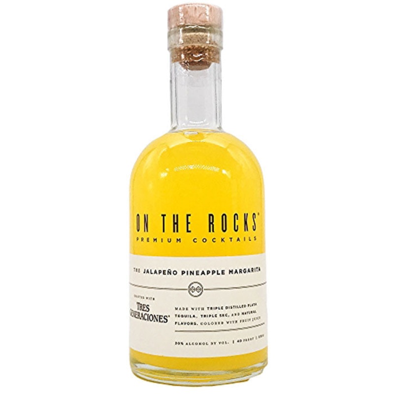 On The Rocks Jalapeno Pineapple Margarita Cocktail 375ml