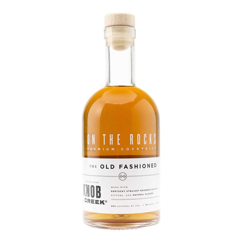 On The Rocks Knob Creek Old Fashion Cocktail 375ml