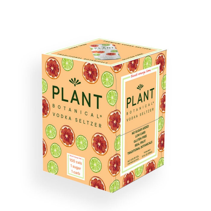 Plant Blood Orange Lime 4pk