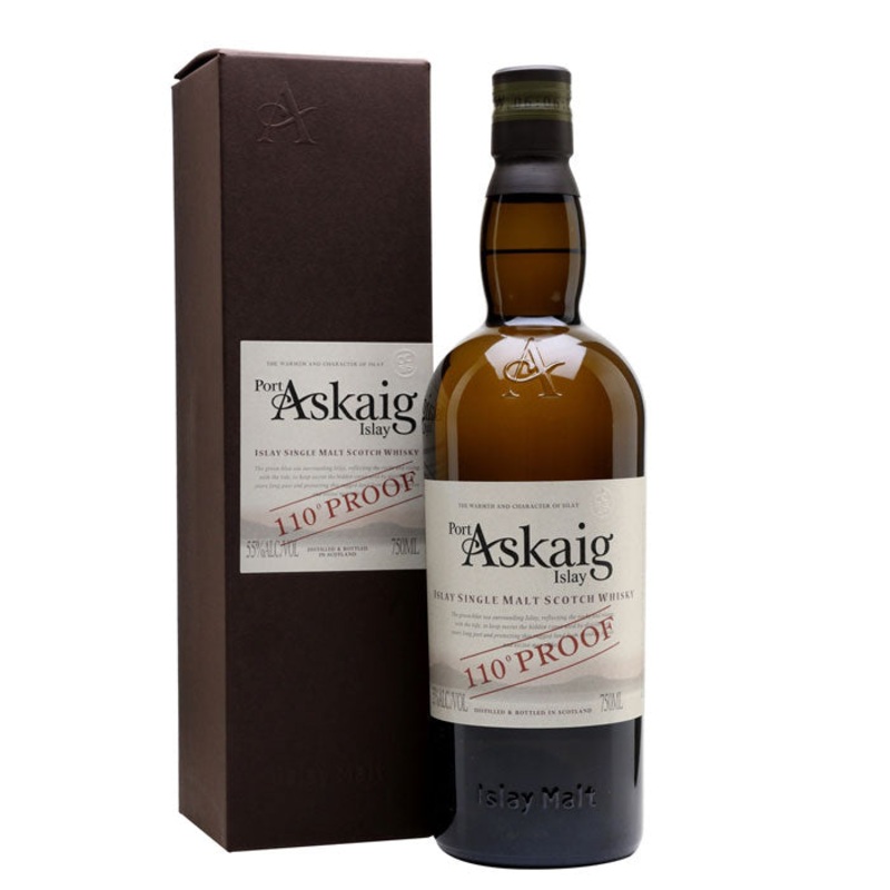 Port Askaig 110 Proof Single Malt Scotch Mini Bottle 50ml