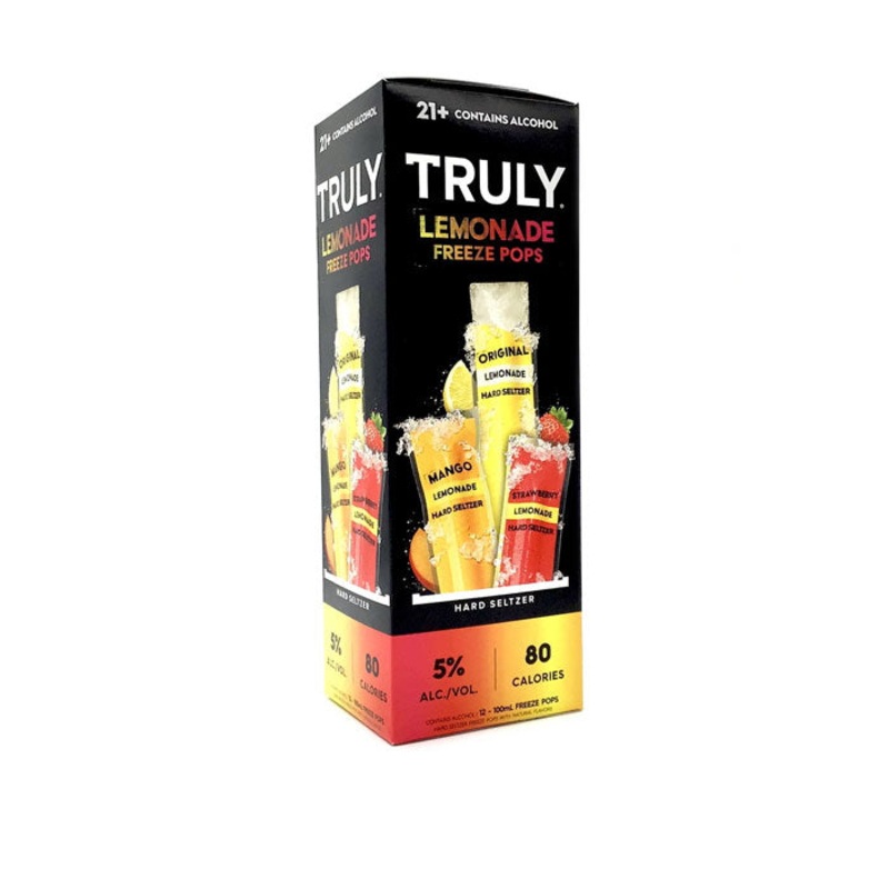 Truly Lemonade Freeze Pops 12pk