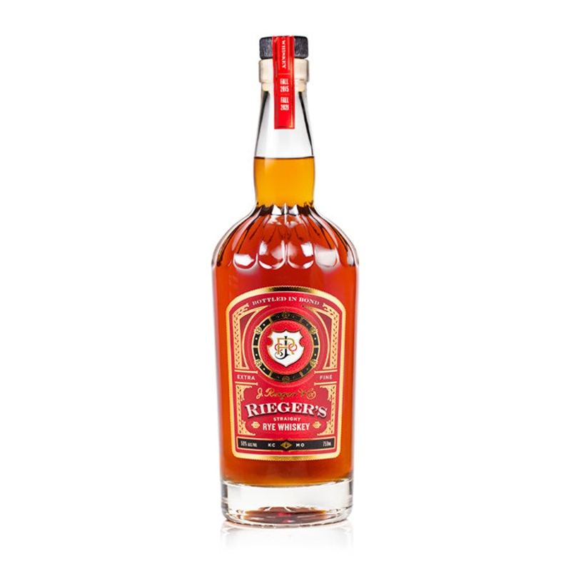 Rieger’s Bottled In Bond Straight Rye Whiskey