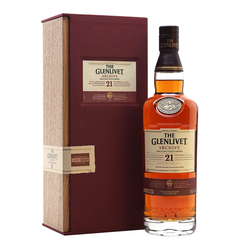 The Glenlivet Archive 21 Year Old Single Malt Scotch Whisky