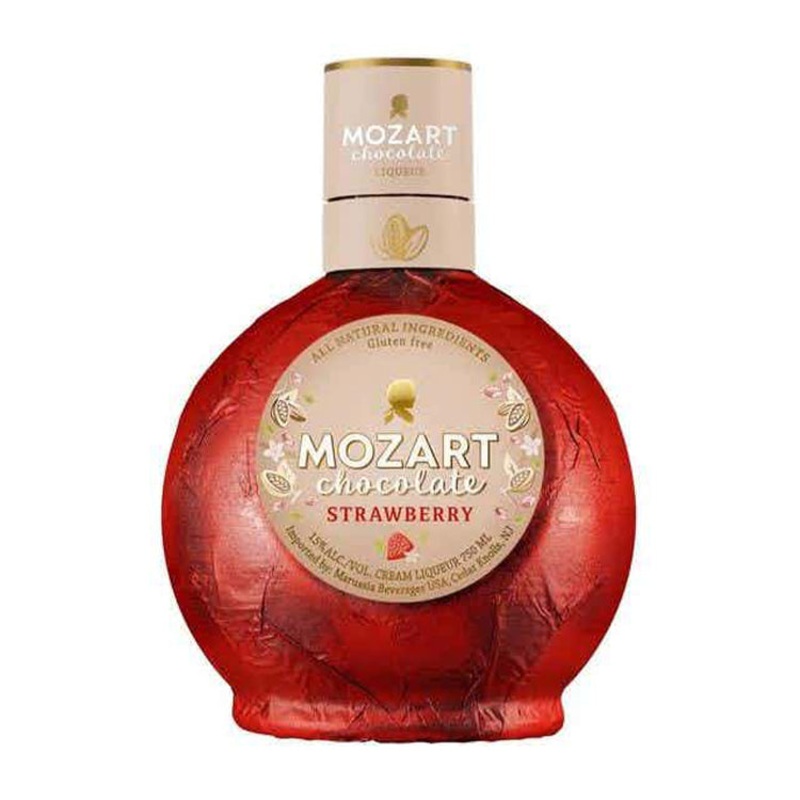 Mozart White Chocolate Cream Strawberry Liqueur
