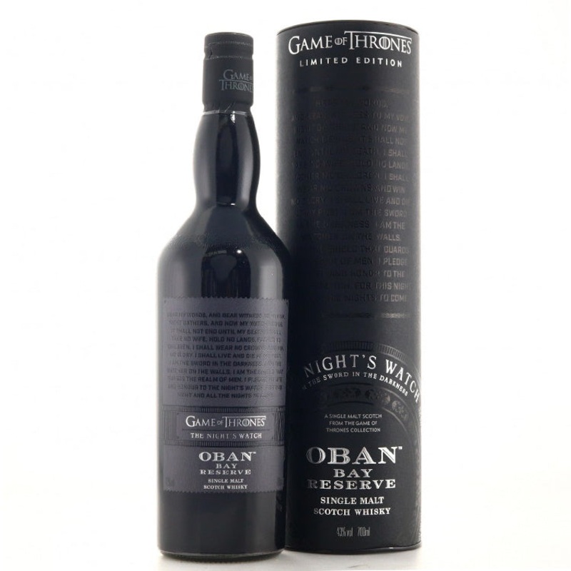 Oban Bay Reserve Game Of Thrones The Night’s Watch Limited Edition