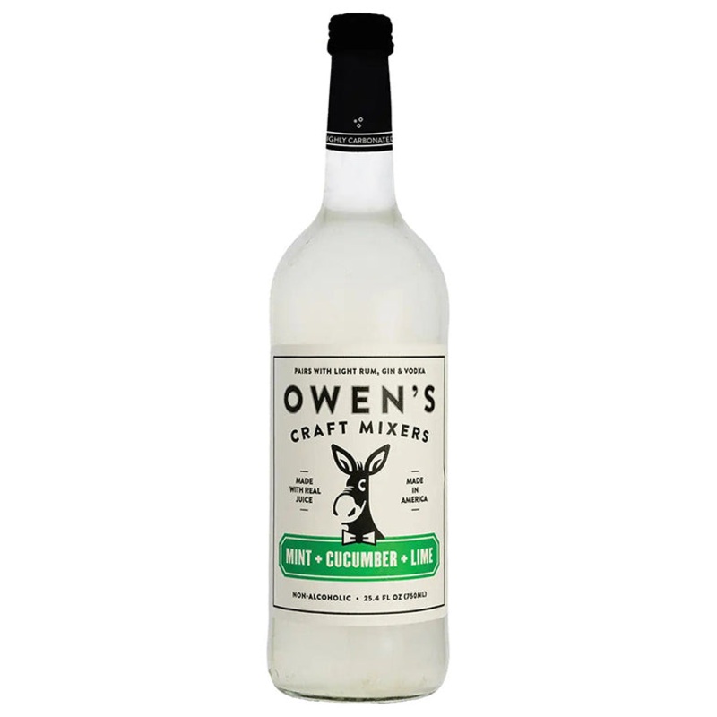 Owen’s Craft Mixers Mint + Cucumber + Lime Cocktail Mix