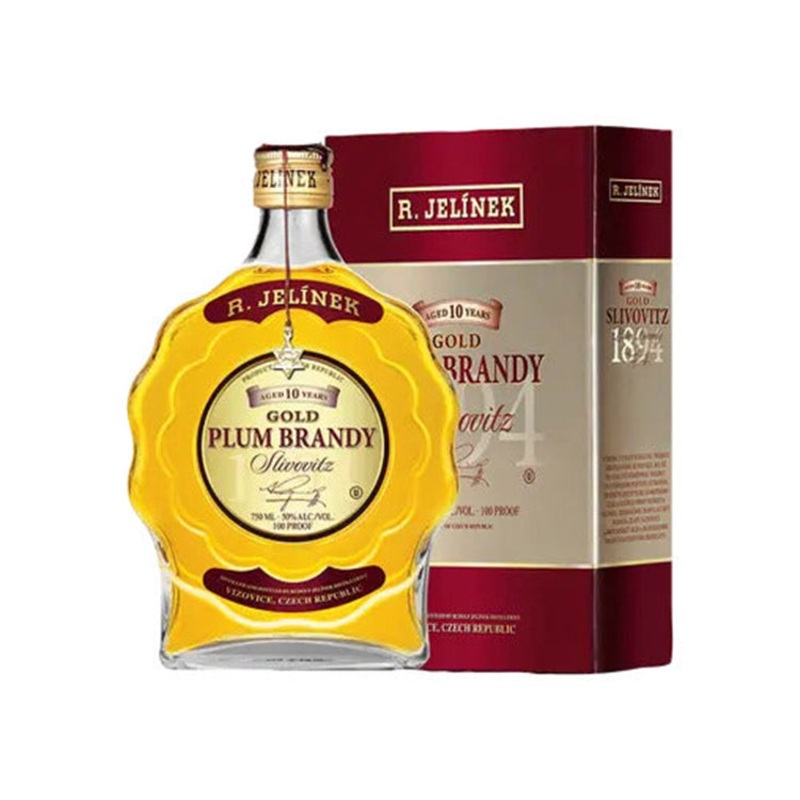 R. Jelinek 10 Year Aged Gold Plum Brandy