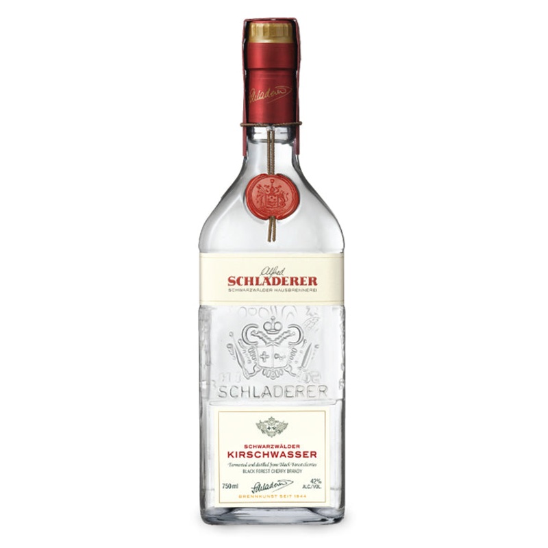 Schladerer Kirschwasser Black Forest Edelkirsch Cherry Brandy