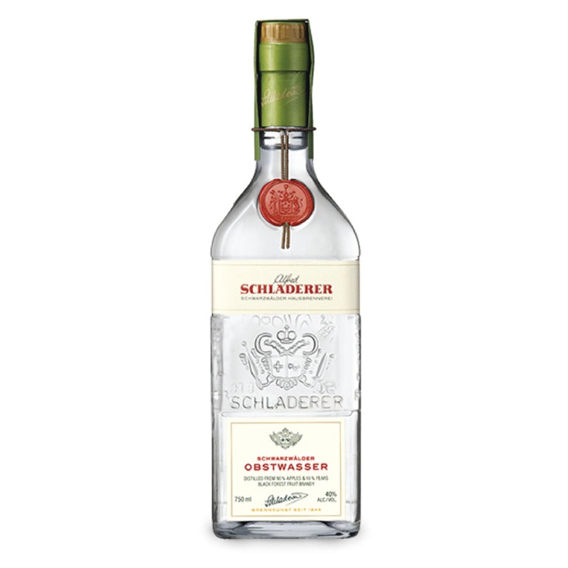 Schladerer Schwarzwalder Obstwasser Apple-Pear Brandy