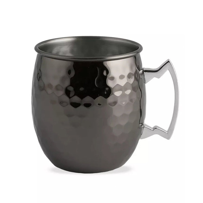 Thirstystone 20 oz Moscow Mule Mugs With Black Nickel Plating 2 Pack