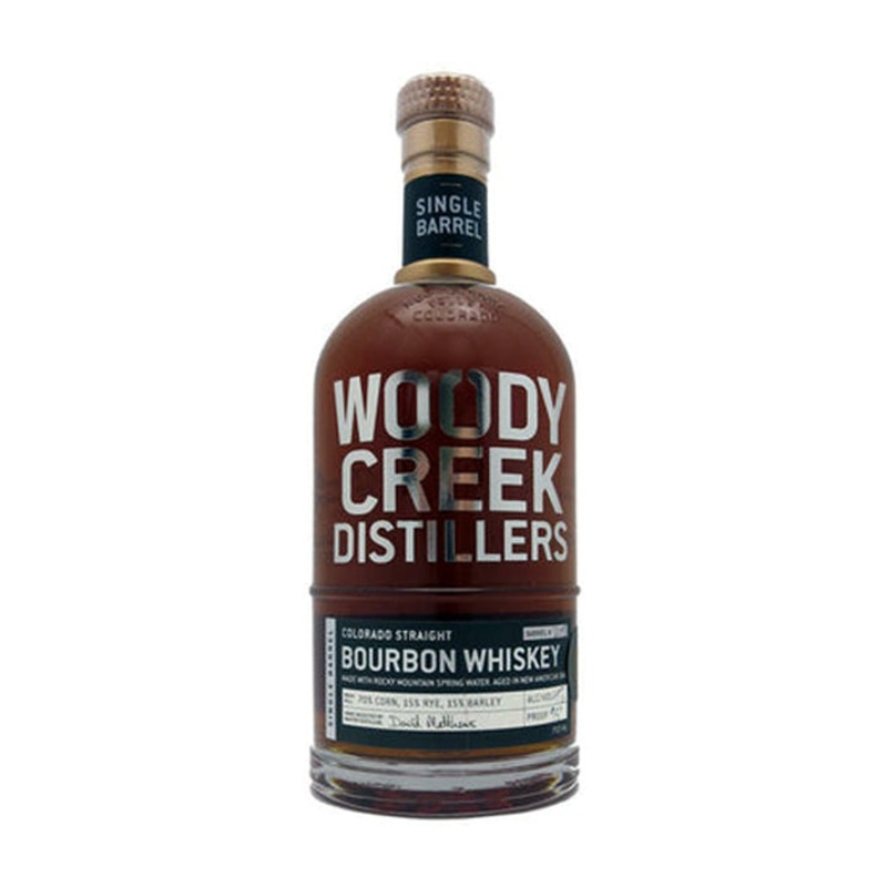Woody Creek Colorado Single Barrel Bourbon Whiskey