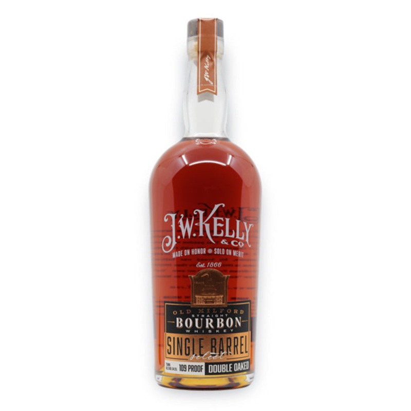 J.W Kelly Old Milford Single Barrel Select Bourbon Whiskey