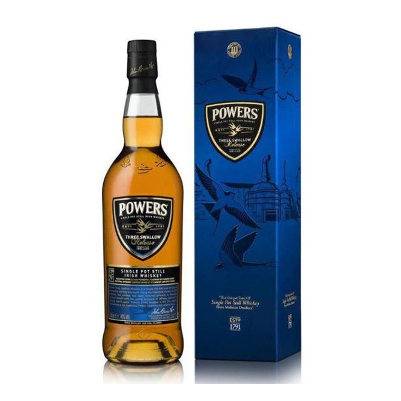Power’s Three Swallow Release Single Pot Still Irish Whiskey