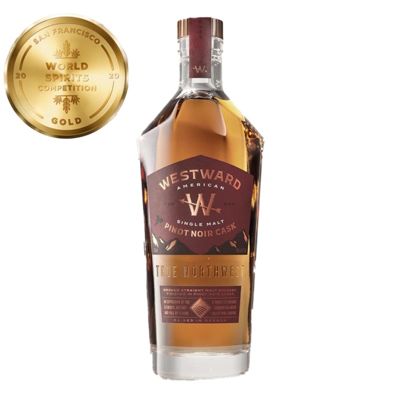 Westward Oregon Single Malt Pinot Noir Cask Finished Whiskey
