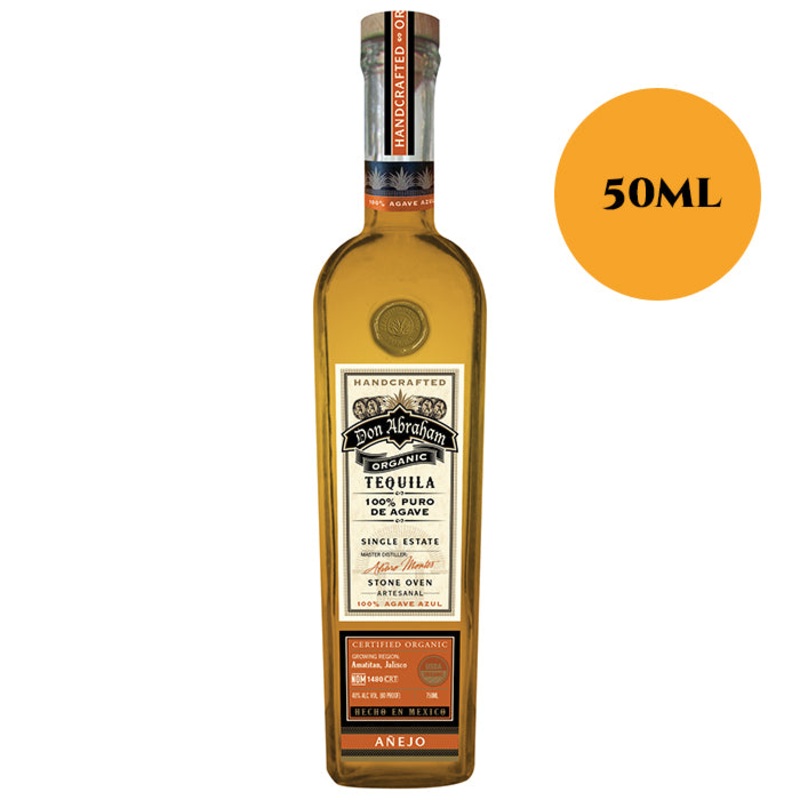 Don Abraham Anejo Tequila Mini Bottle 50ml