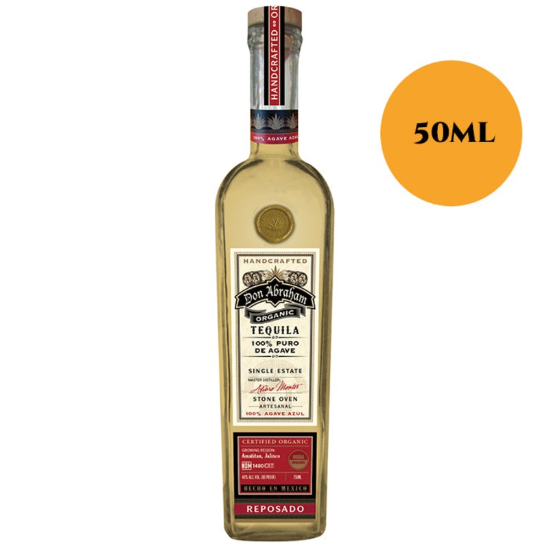 Don Abraham Reposado Tequila Mini Bottle 50ml