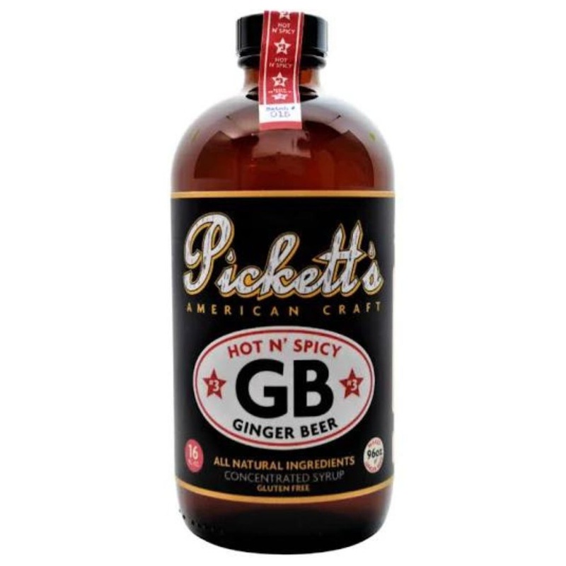 Pickett’s American Craft Hot n’ Spicy Ginger Beer Syrup 16 Fl Oz